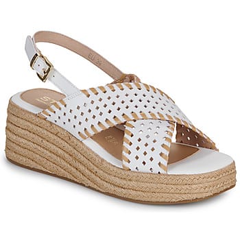 Sandalen met sleehak Stonefly IVORY 2 NAPPA LTH