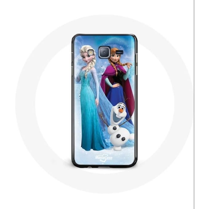 Hoesje voor Samsung Galaxy j5 Frozen Elsa Anna Olaf