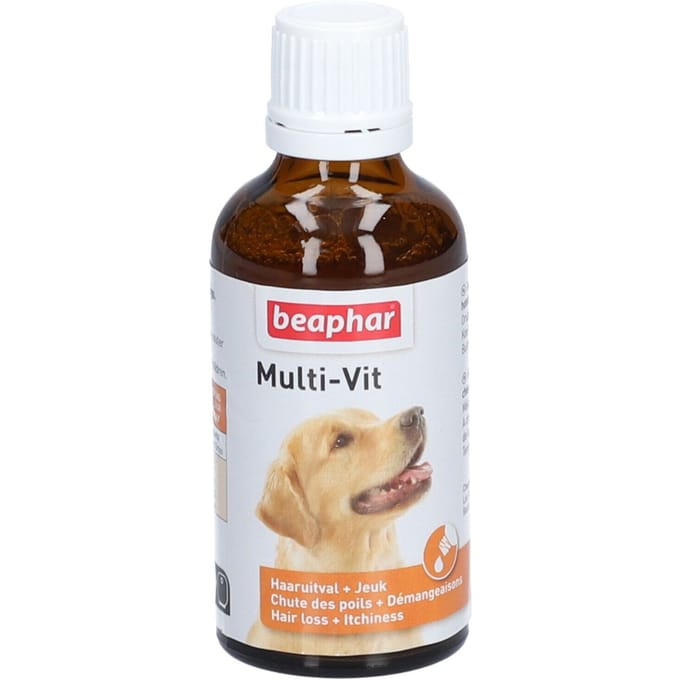 Beaphar Multi-Vit hond met carnitine 50ml