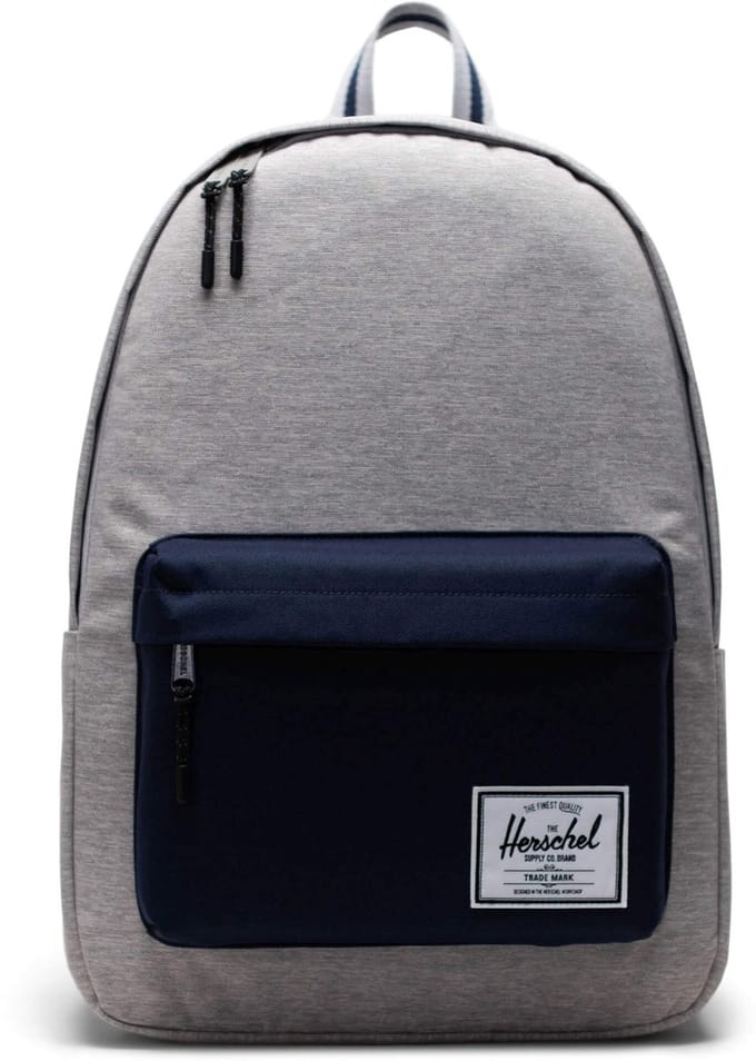 Herschel Classic XL 30 - Rugzak 47 cm (light grey crosshatch/peacoat)
