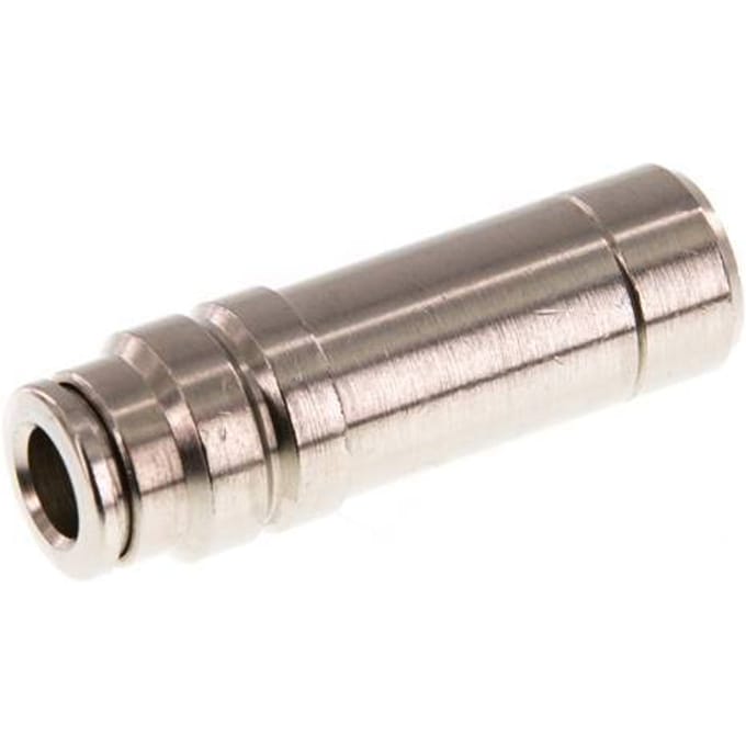 6mm x 12mm Messing Insteekfitting Plug NBR [2 Stuks]