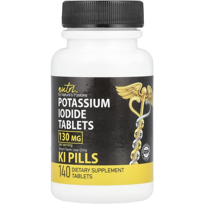 Kaliumjodide Tabletten, 140 Tabletten (65 mg per tablet)