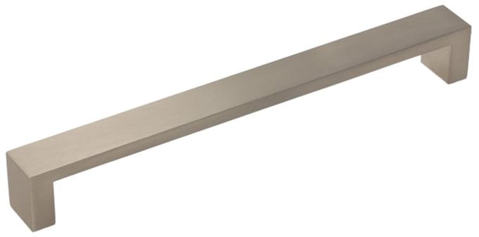 Gamet UA59 - Meubelgreep - Geborsteld Nikkel - 192mm - Minimalistisch Design