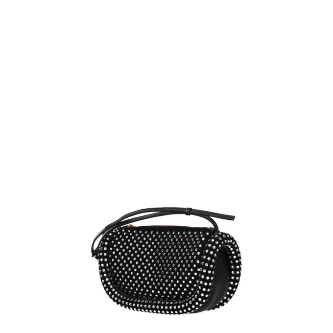 JW Anderson Zwarte Leren Schoudertas