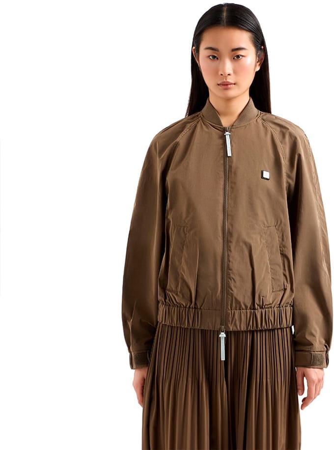 Armani Exchange Xw000217_af10853 Bomberjack Bruin XS Vrouw