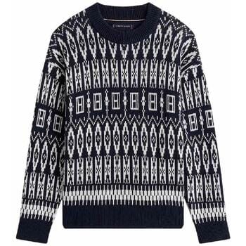 Regular fit gebreide pullover van katoenmix, model 'FAIRISLE'