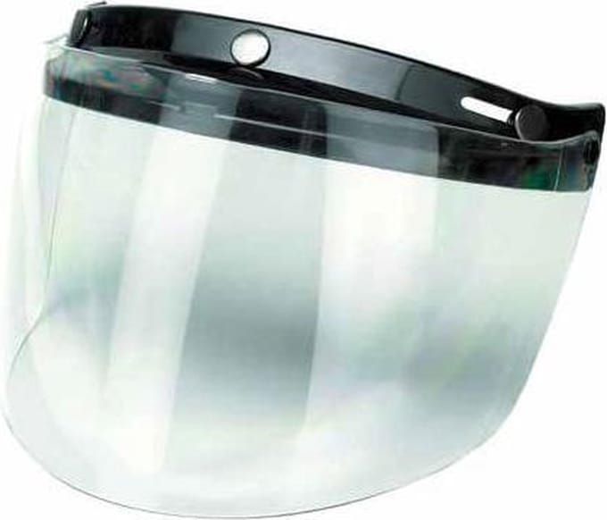 Redbike flip up 3 knop helm vizier - helder
