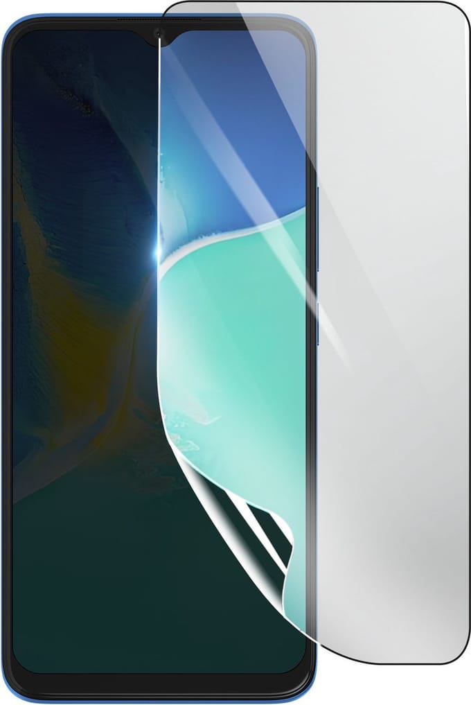 3mk, Geschikt voor Vivo Y01, Schokbestendige Hydrogel Screenprotector, Transparant