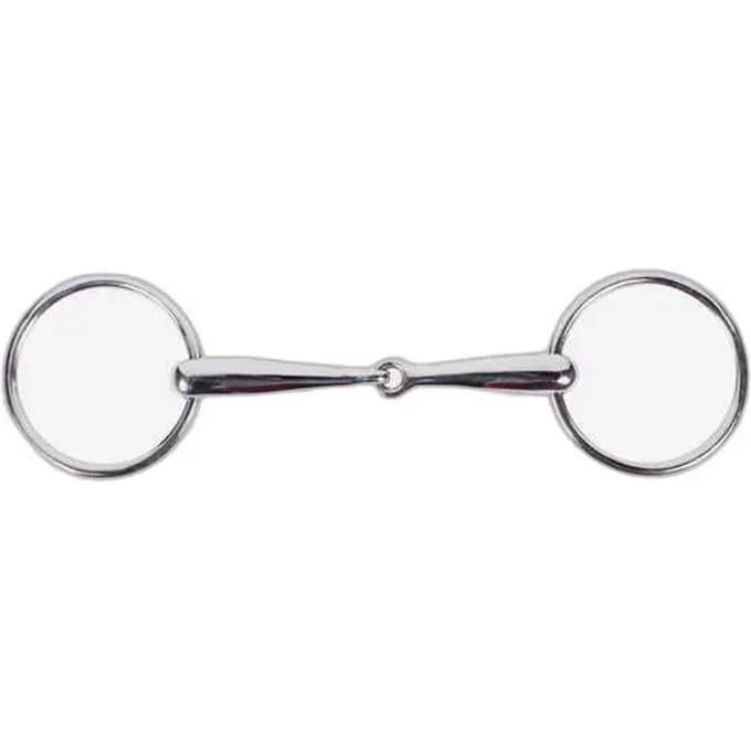 2-rings bit voor enkelspan paarden Horze Chantilly
