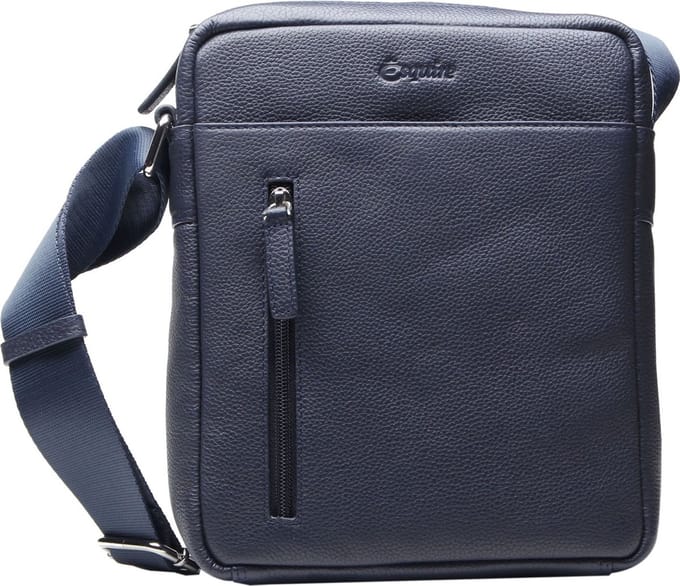 Esquire Schoudertas Oxford Crossbody Bag Blue Donkerblauw