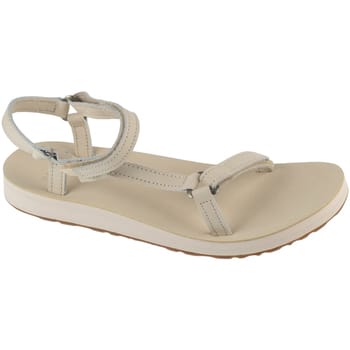 Teva Original Universal Slim  van leer Sandalen in Birch voor Dames, Maat 36