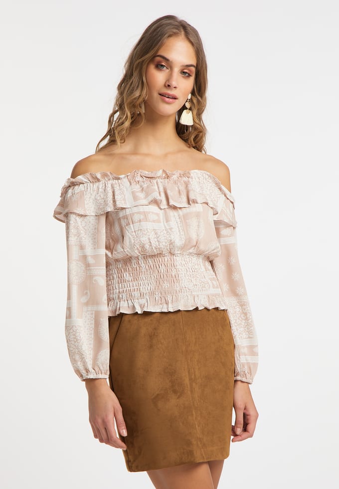 IZIA carmen blouse gaya