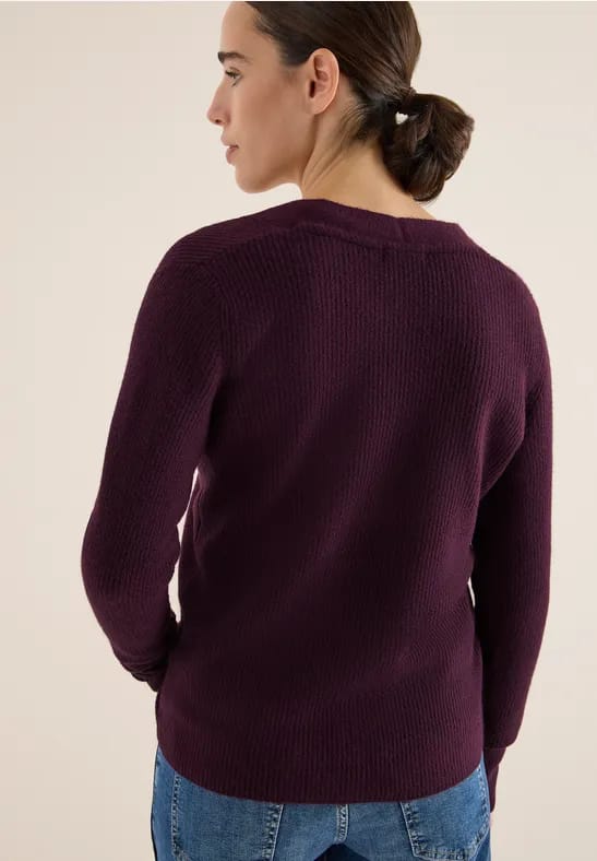Vest met structuurdetails