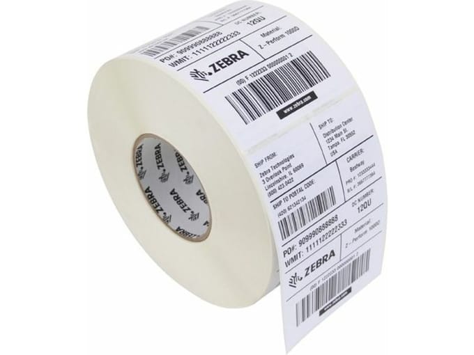 Zebra Z-Select 2000D label (200963) 102mm x 152mm 4 rollen (origineel)