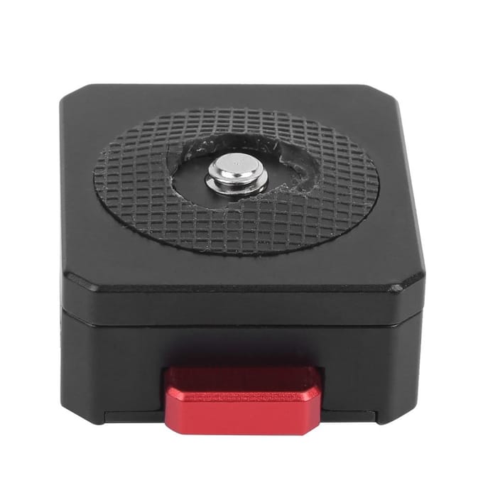Multifunctionele Legering Bevestiging Snelontgrendelingsplaat Camera V-Mount Batterijbevestigingsplaat gray