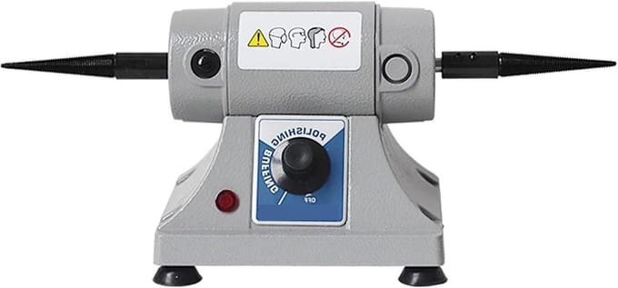 Sieraden polijstmachine - Bankslijpmachine poetsmachine - Metaal polijsten - Variabele snelheid - 330*140*150mm - Type 2