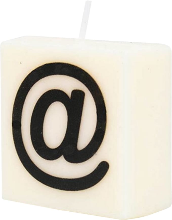 Letter Kaarsje - @
