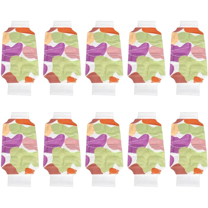 10 stuks Stoom Heet Kompres Pleisters Decompressie Langdurig Vermindert Spierpijn Zelfverwarmend Taille beige