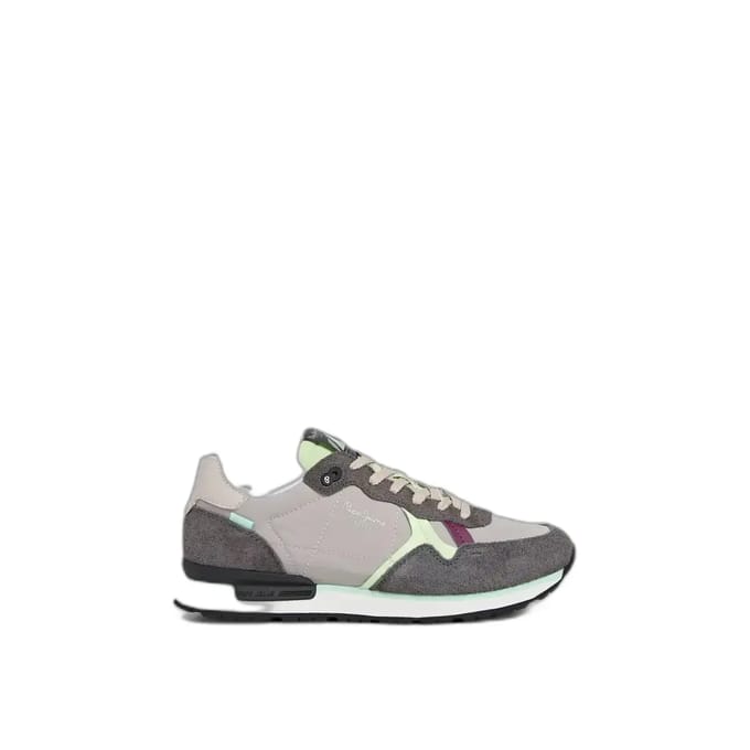 Pepe Jeans Brit Air Schoenen Grijs EU 36 Vrouw