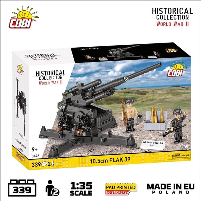 COBI 3142 10.5cm Flak 39