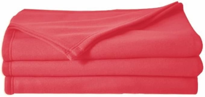 POLECO fleecedeken STRAWBERRY 220