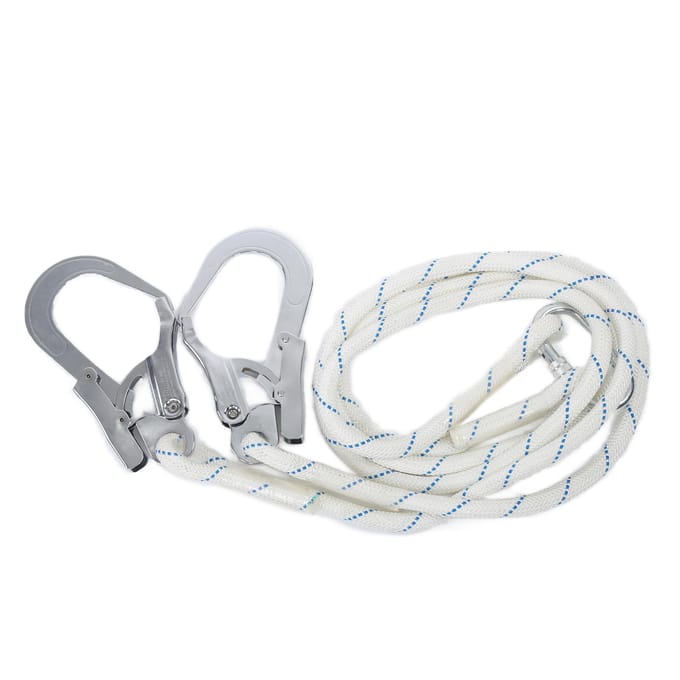 Veiligheidsgordel 1,8 Meter Enkele Taille Stijl Veiligheidsharnas met Lanyard voor Bouw Elektrisch gray