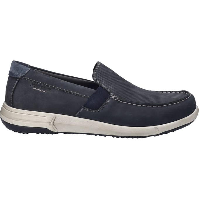 Josef Seibel Heren Mocassin Indigo | Blauw | Maat: 45
