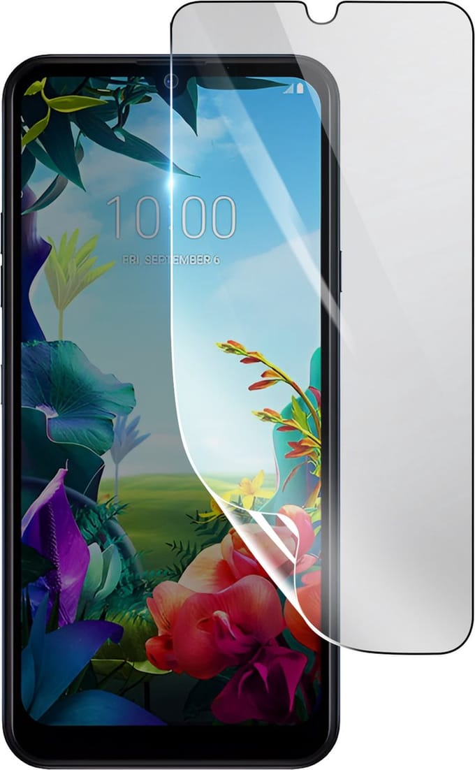 3mk, Geschikt voor LG K40s, Schokbestendige Hydrogel Screenprotector, Transparant