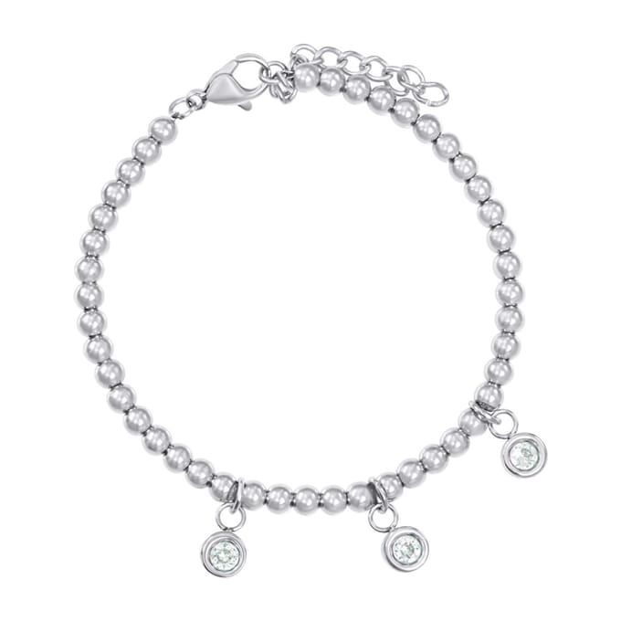 iXXXi Armband Dot Azure Zilver