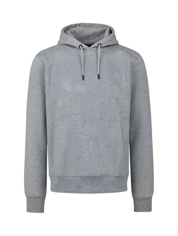 Cruyff - Hernandez Hoodie Licht Grijs Lichtgrijs M