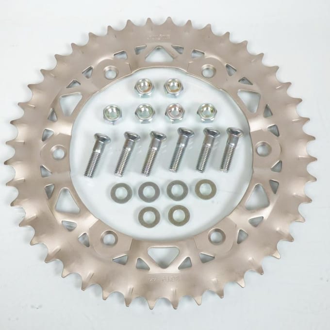 Couronne de transmission Sunstar pour Moto Kawasaki 500 KX 1983 à 2004 44 dents / ARG Neuf