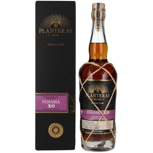 Planteray Rum PANAMA XO Marsala Cask Finish 43,1% Vol. 0,7l in geschenkverpakking