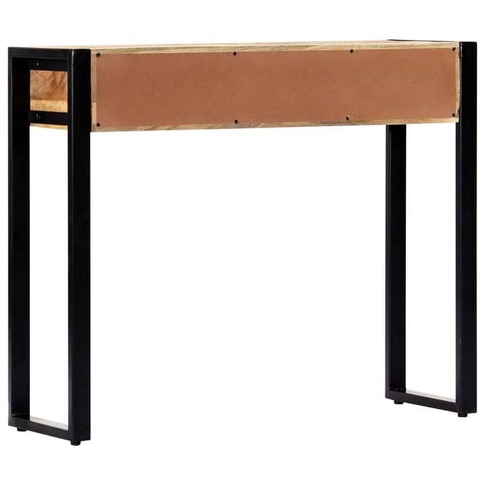 vidaXL - Wandtafel - 90x30x75 - cm - massief - mangohout
