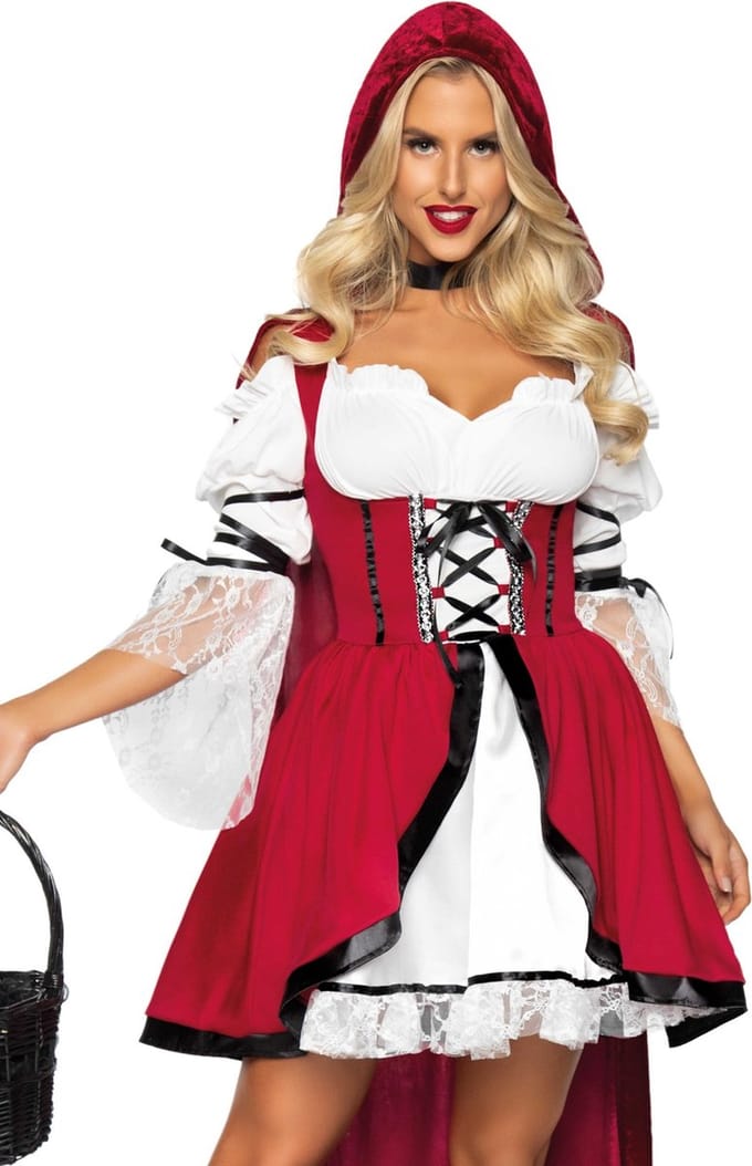 Damesjurk Leg Avenue Red Riding Hood