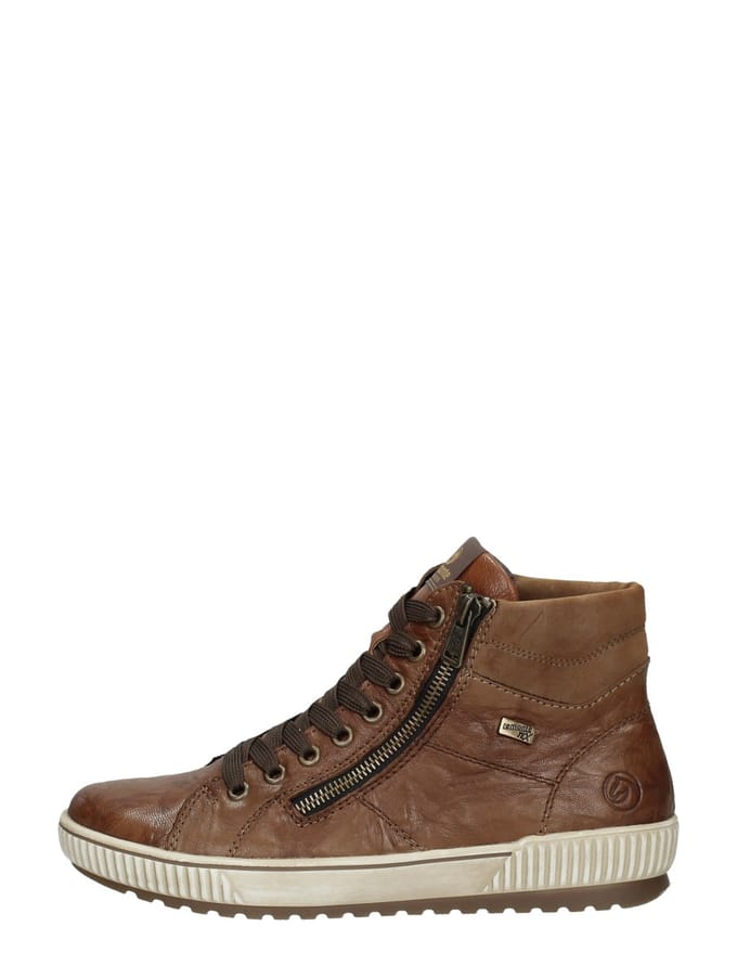 Remonte Veterboots cognac Leer - Maat 40