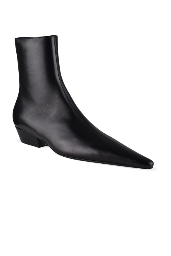 Saint Laurent Jill laarzen Zwart