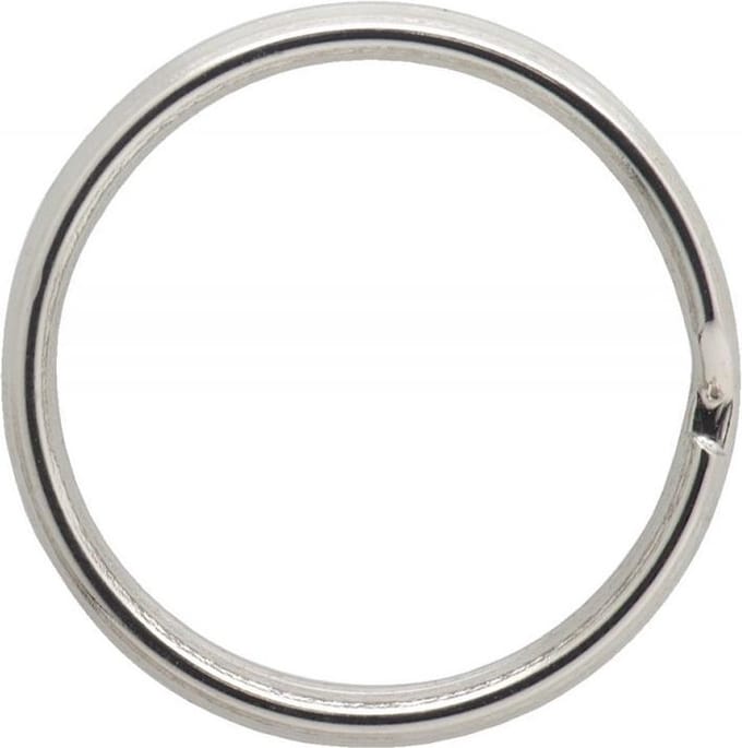 now4you Sleutelring - Grote ring voor sleutels - 30mm - 10 stuks
