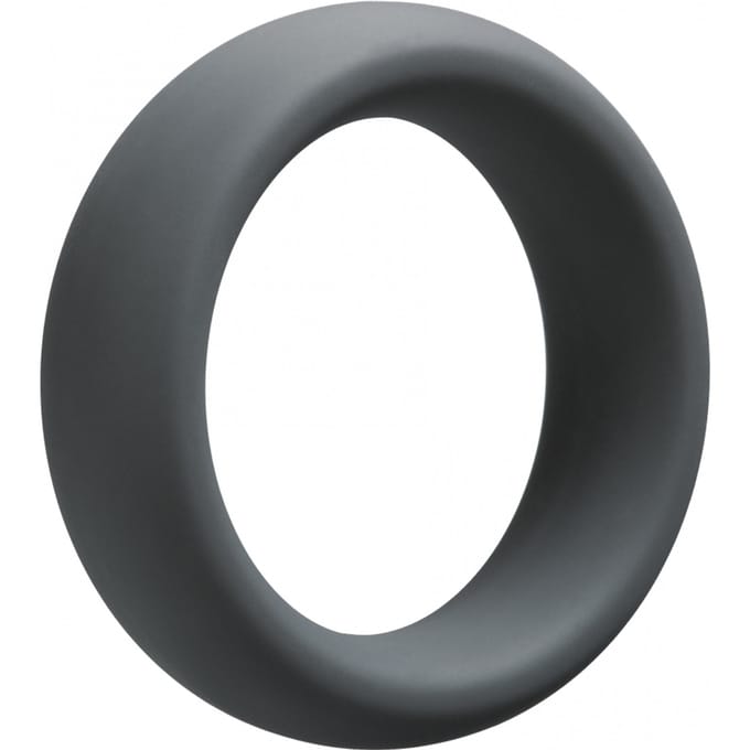 Doc Johnson - Siliconen Cockring Slate - 45 mm