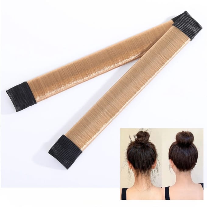 Knotmaker - Knot maker blond - Knot hulpstuk - knot maker - Magic bun maker – Haarstyling - LOUZIR
