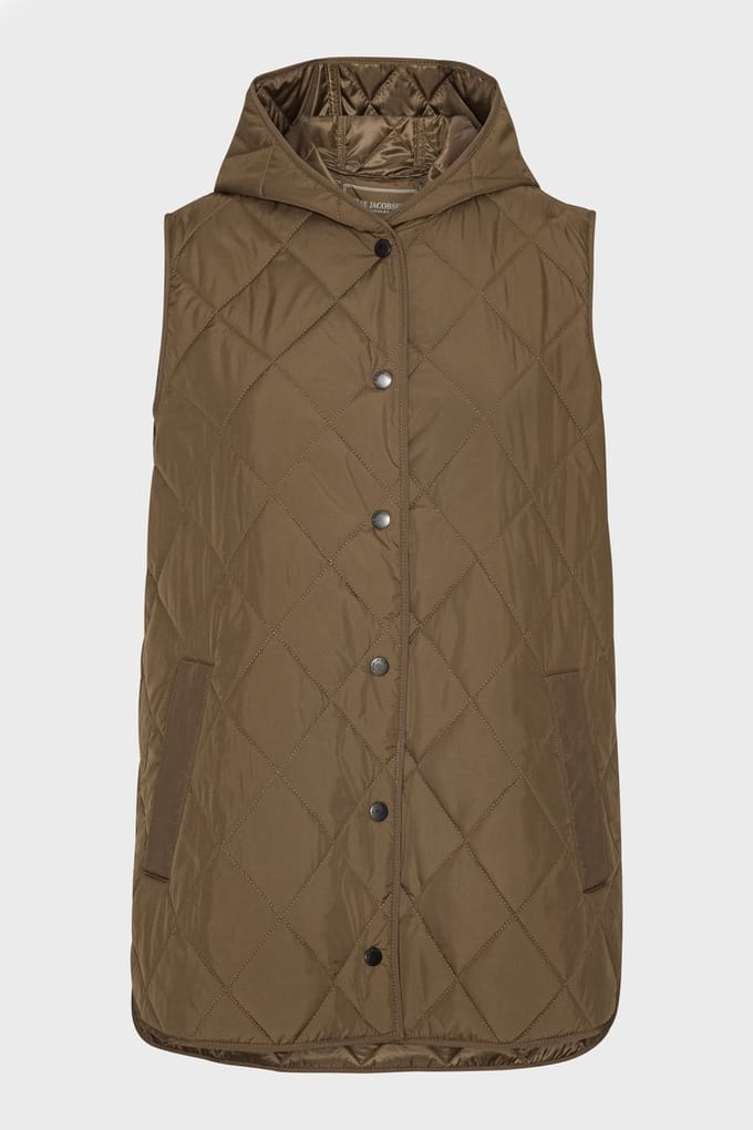 Lang Gewatteerd Vest BEAT02