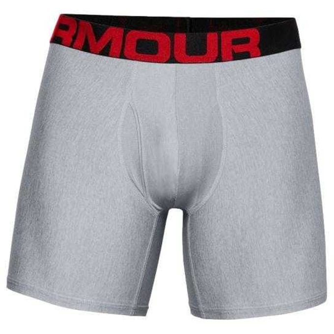 Under Armour Heren Tech Boxershorts (Set van 2) (Grijs)