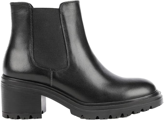 Geox Damiana D16qcg00043 Booties Met Hak Zwart EU 39 Vrouw