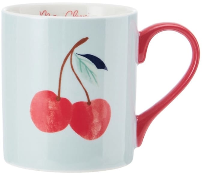 Mok, Beker, 0.28 L, Kersen, Blauw, Porselein - Mikasa