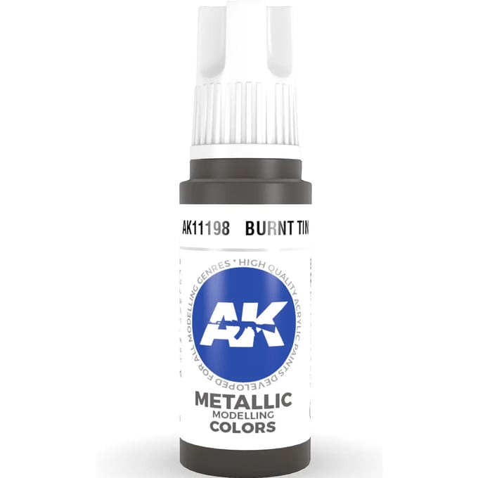 Burnt Tin Acrylic Modelling Color - 17ml - AK-11198
