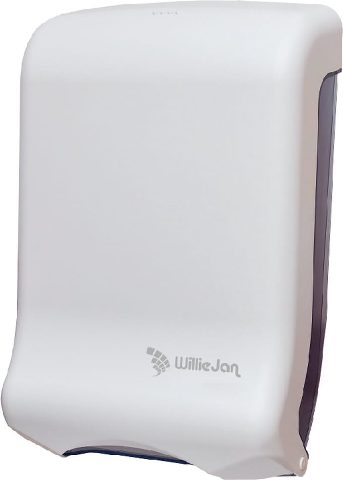 WillieJan papieren handdoekjes dispenser Alicate – Groot – Wit