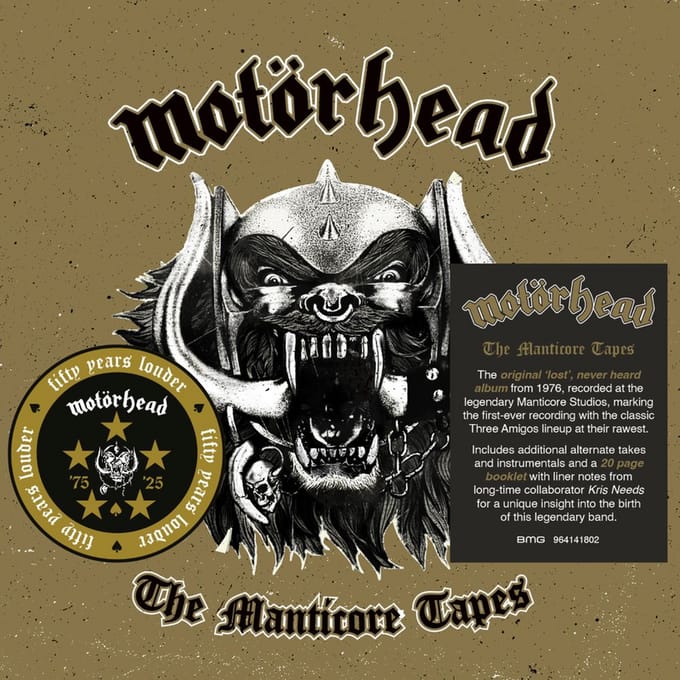 Motörhead CD - The Manticore Tapes - voor Geen - standaard