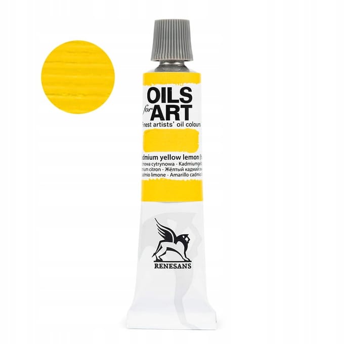 Olieverf Olej voor Kunst 20ml - Helder Cadmiumgeel