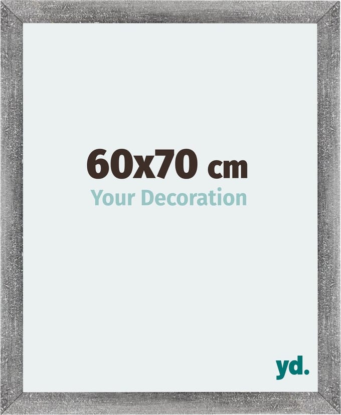 Your Decoration - Fotolijst 60x70 cm - MDF - Grijs Geveegd - Mura