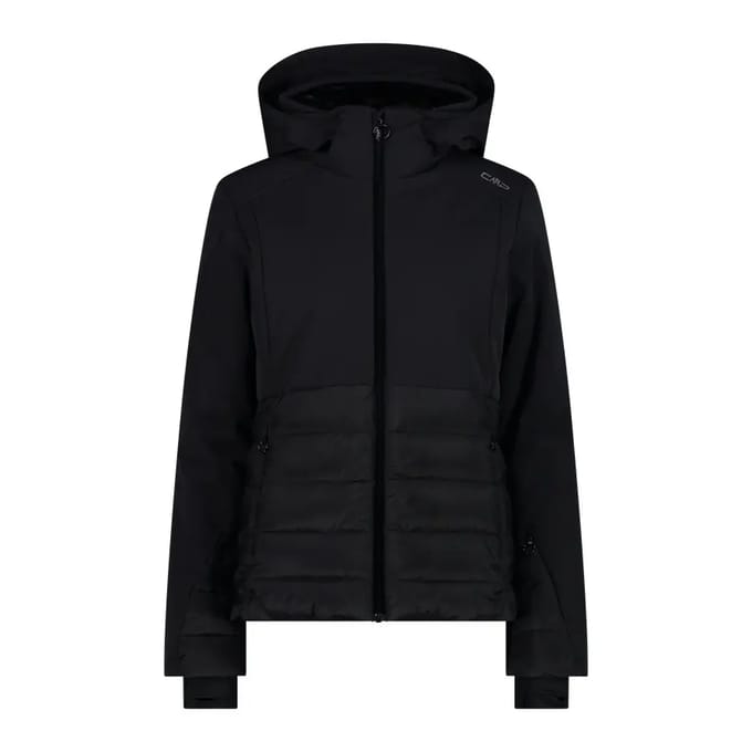 Vrouwen geborduurde hoodie skijas CMP