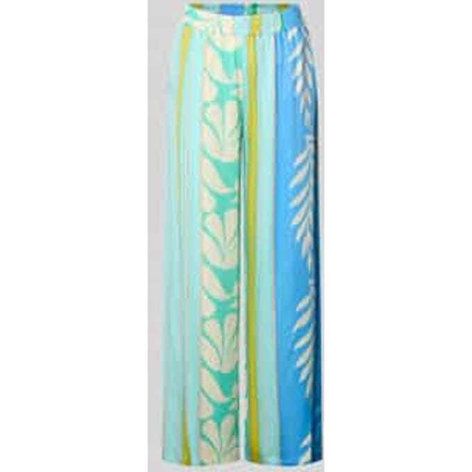 Marlenebroek van pure viscose met elastische band